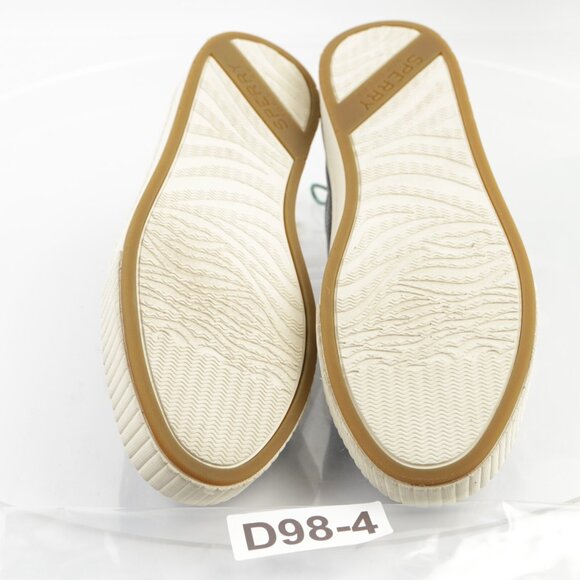 Sperry Womens Anchor Plushwave Sneaker Size 11 Black Leather Lace Up Shoes Low - Picture 8 of 14